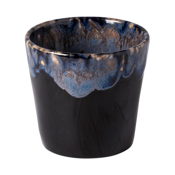 Fekete-kék agyagkerámia eszpresszó csésze 210 ml Grespresso – Costa Nova
