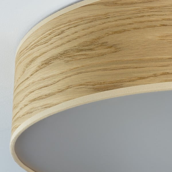 Tsuri L mennyezeti lámpa természetes furnérból, ⌀ 40 cm - Sotto Luce-image-1