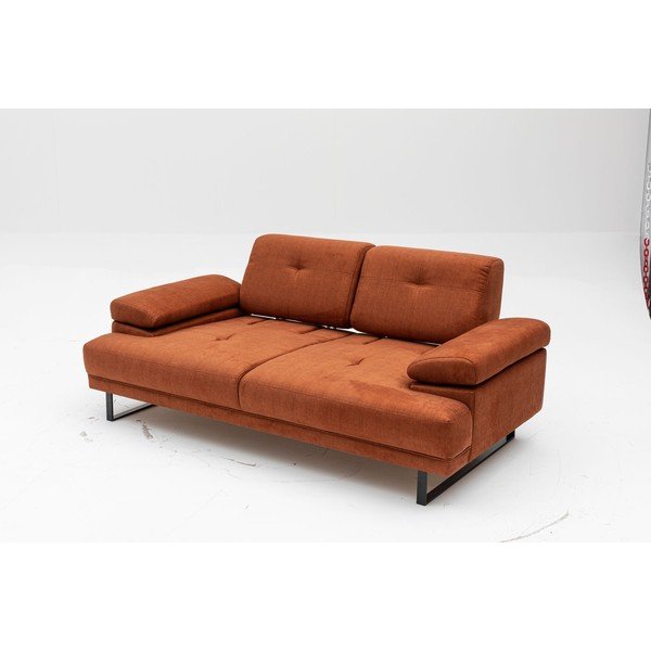 Narancssárga kanapé 199 cm Mustang – Balcab Home-image-3