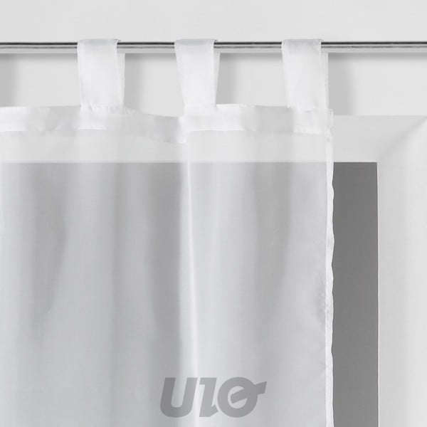 Fehér átlátszó függöny szett 2 db-os 60x90 cm Voiline – douceur d'intérieur-image-2