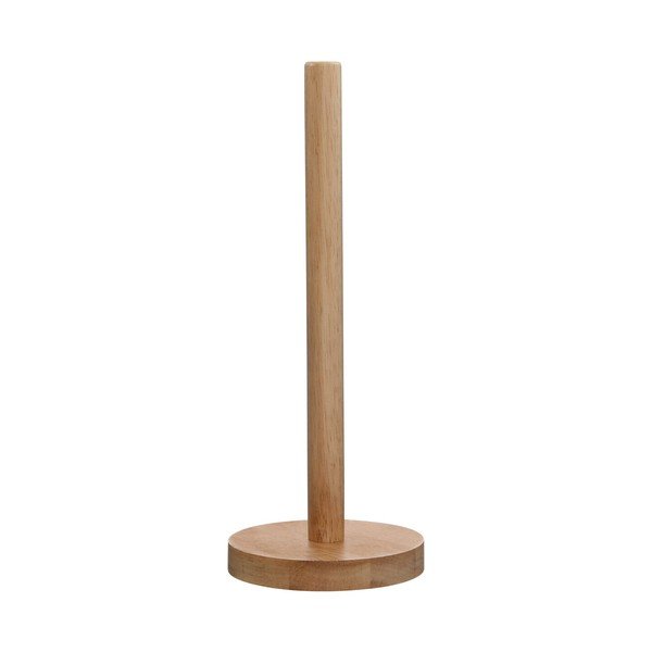 Natúr színű fa papírtörlő tartó ø 12 cm Soka – Premier Housewares-image-2