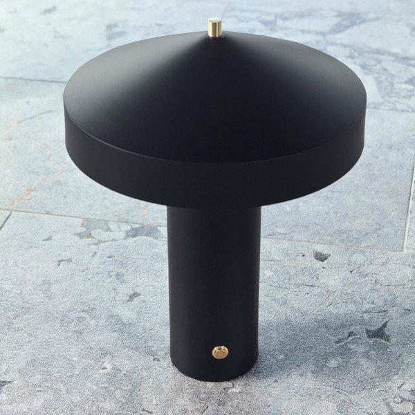 Fekete fém asztali lámpa (magasság 41 cm) Hatto – OYOY Living Design-image-1
