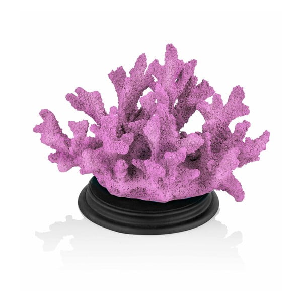 Coral lila dekoratív korall, 27 x 17 cm - The Mia