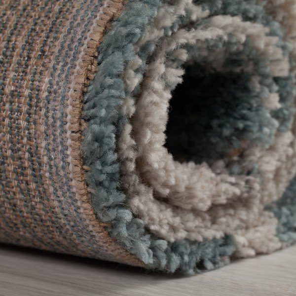 Nuru kék-szürke szőnyeg, 60 x 230 cm - Flair Rugs-image-3