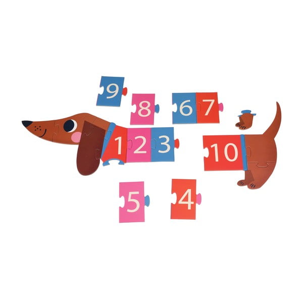 Puzzle (darabszám 16) Sausage Dog – Rex London