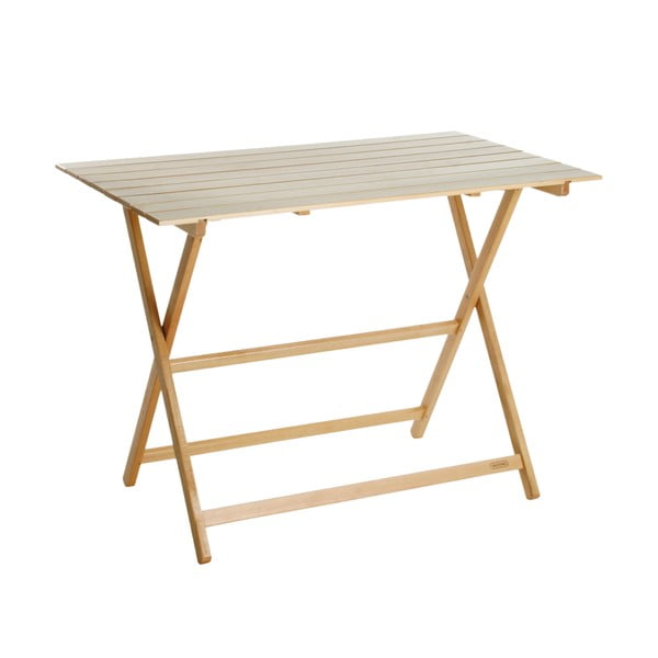 Excelsior összecsukható bükkfa asztal, 60 x 10 cm - Valdomo