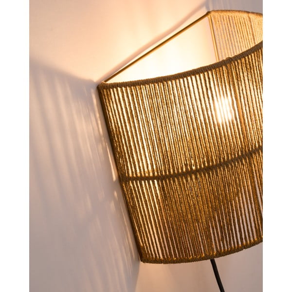 Natúr színű fali lámpa Canar – Kave Home-image-1