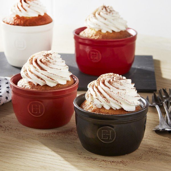 N°10 piros ramekin sütőforma, ⌀ 10 cm - Emile Henry-image-1
