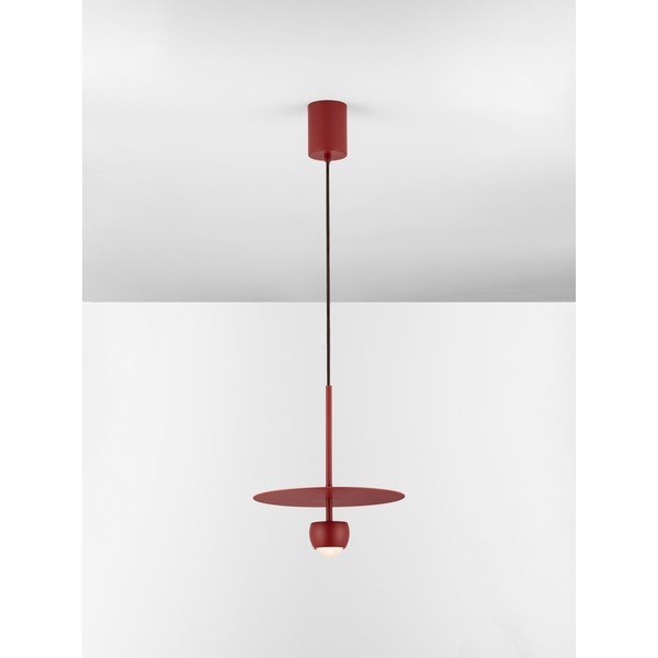 Piros alumínium LED függőlámpa ø 30 cm Edem – Nova Luce-image-4