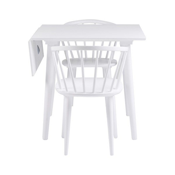 Carmen fehér kaucsukfa étkezőszék - Rowico-image-1