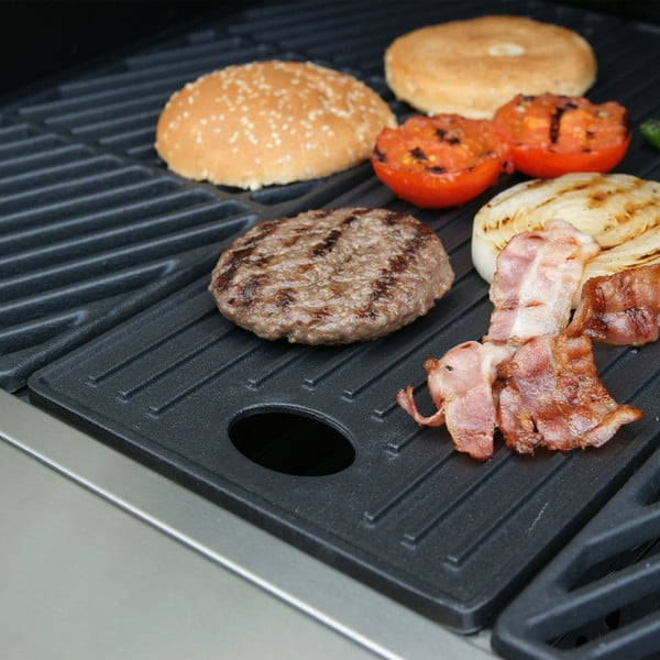 Öntöttvas grillező lap Dualchef – Outdoorchef-image-1