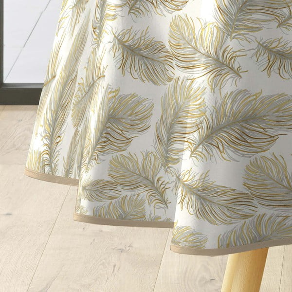 Lemosható asztalterítő ø 160 cm Plumina – douceur d'intérieur-image-3