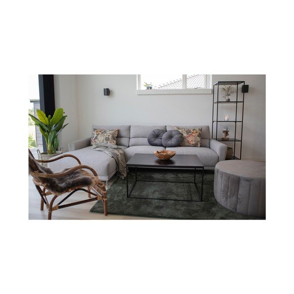 Luso szürke párna bársonyhuzattal, ø 45 cm - House Nordic-image-2