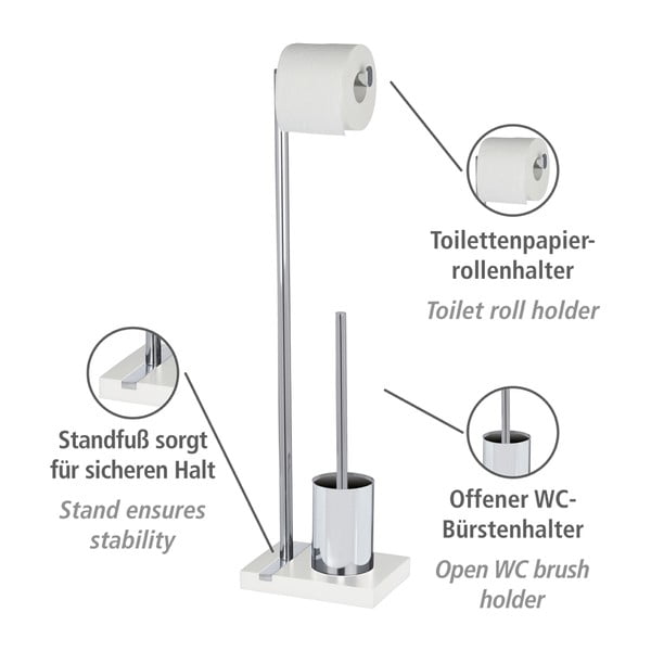 WC-kefe és WC-papír tartó - Wenko-image-4