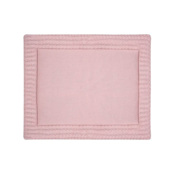 Mat rózsaszín pamut játszószőnyeg, 70 x 90 cm - Kindsgut-image-3