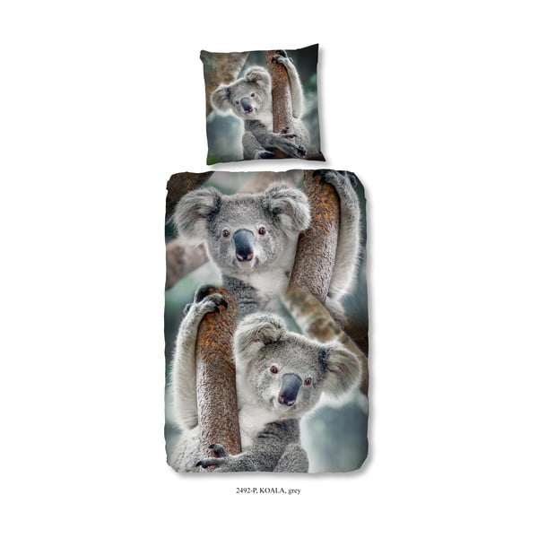 Koala gyermek ágyneműhuzat garnitúra pamutból, 140 x 200 cm - Good Morning