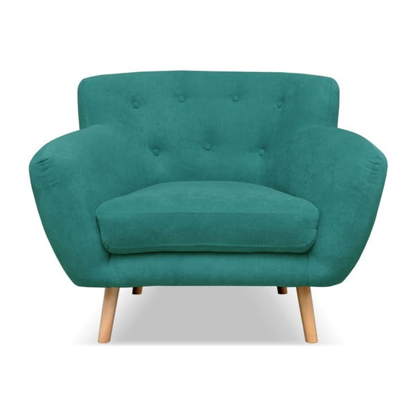 London zöldeskék fotel - Cosmopolitan design