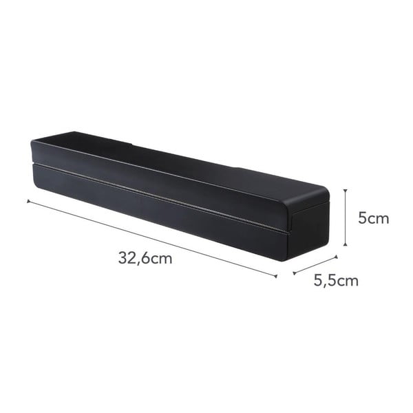 Tower fekete mágneses fóliatartó - YAMAZAKI-image-3