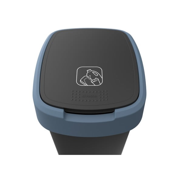 Szemetes újrahasznosított műanyagból 25 l Twist - Rotho-image-2