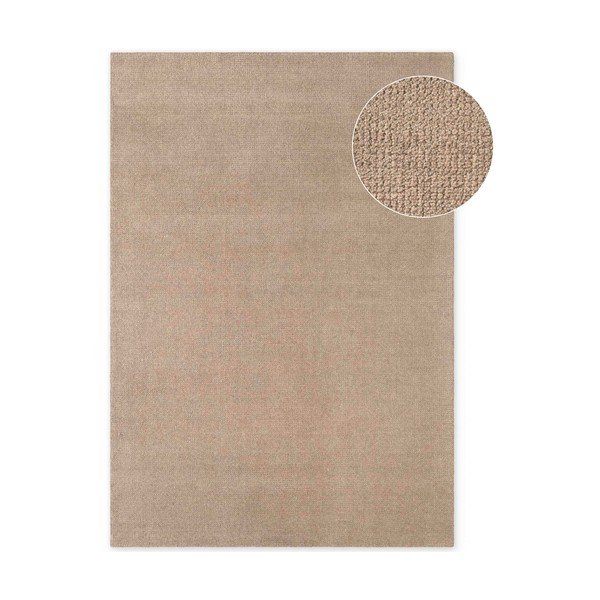 Bézs kézi szövésű gyapjú szőnyeg 160x230 cm Greenwich – Ted Baker