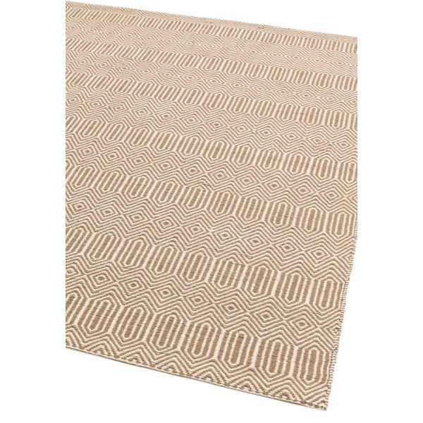 Világosbarna gyapjú szőnyeg 120x170 cm Sloan – Asiatic Carpets-image-3