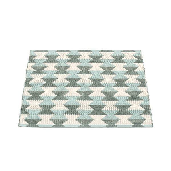 Zöld-türkiz kültéri-beltéri szőnyeg 60x70 cm Dana Army – Pappelina-image-1