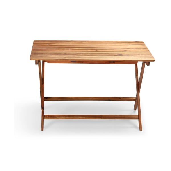 Natur akácfa kerti asztal, 88 x 114 cm - Bonami Essentials-image-1