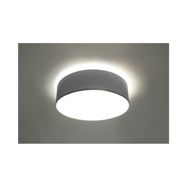 Ezüstszínű mennyezeti lámpa ø 35 cm Atis – Sollux-image-1