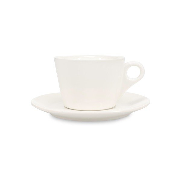 Fehér porcelán csésze lattéhoz 280 ml Barista – BonBistro-image-1