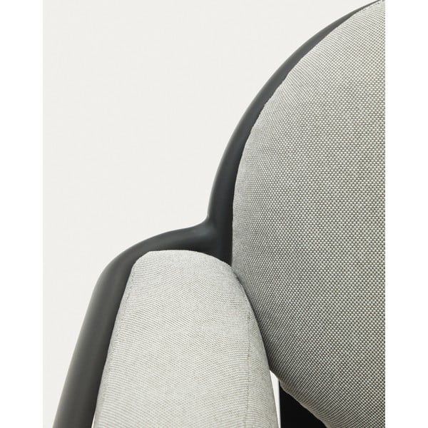 Szürke fém kerti fotel Joncols – Kave Home-image-4