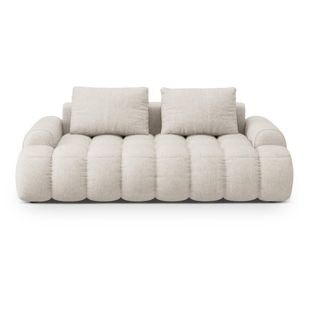 Bézs kanapé 200 cm Linz Cosmopolitan Design