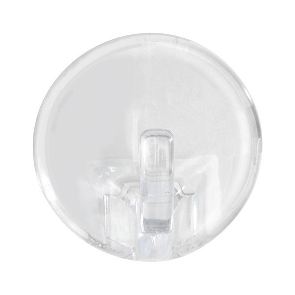 Round 3 db átlátszó öntartó akasztó - Wenko-image-2