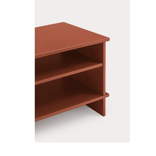 Téglavörös éjjeliszekrény Inari – Teulat-image-3