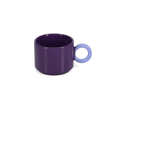 Sötétlila kőedény bögre 280 ml Lou – ONA-image-3