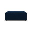 Sötétkék bársony lábtartó Jodie – Micadoni Home