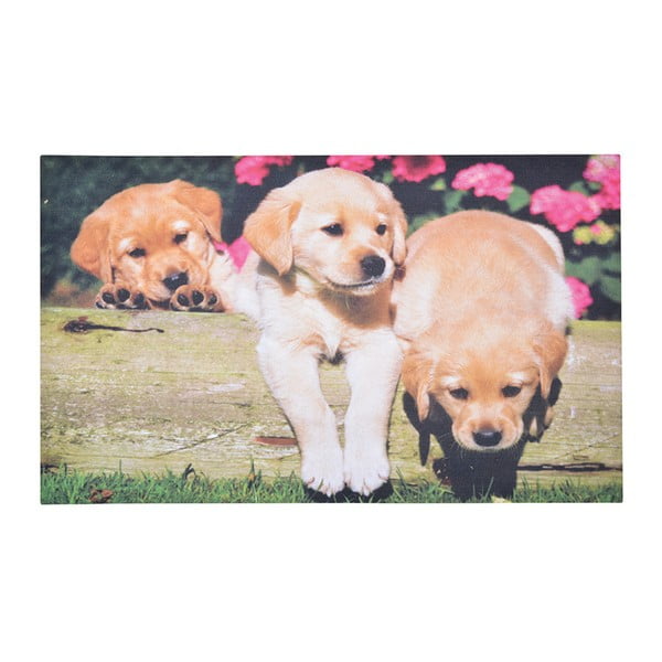 Doggies alátét öntöttvas lábtörlő alá, 45,5 x 76 cm - Esschert Design