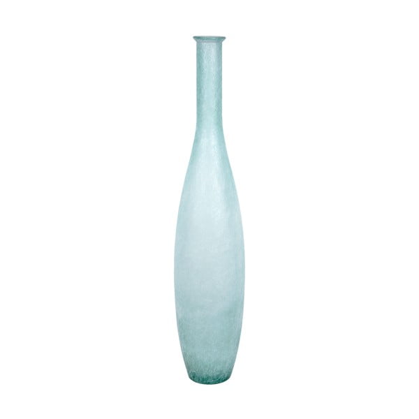 Meguno kék újrahasznosított üveg váza, magasság 100 cm - Ego Dekor