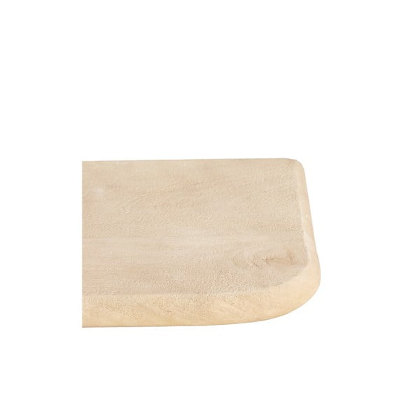 Natúr színű mangófa fali polc 50 cm Tarontu – Light & Living-image-3