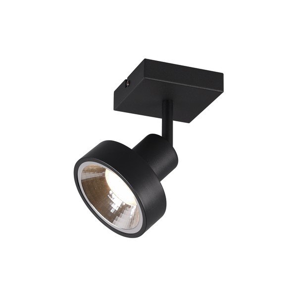 Fekete spotlámpa ø 11 cm Leon – Trio-image-1