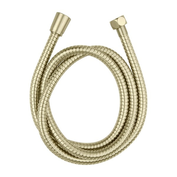 Matt aranyszínű rozsdamentes acél zuhanycső 150 cm Brass – Wenko