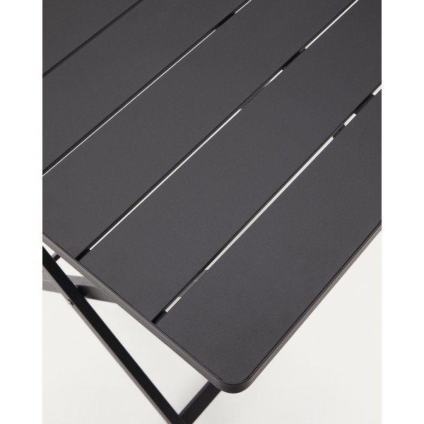 Fém kerti étkezőasztal 70x70 cm Torreta – Kave Home-image-1