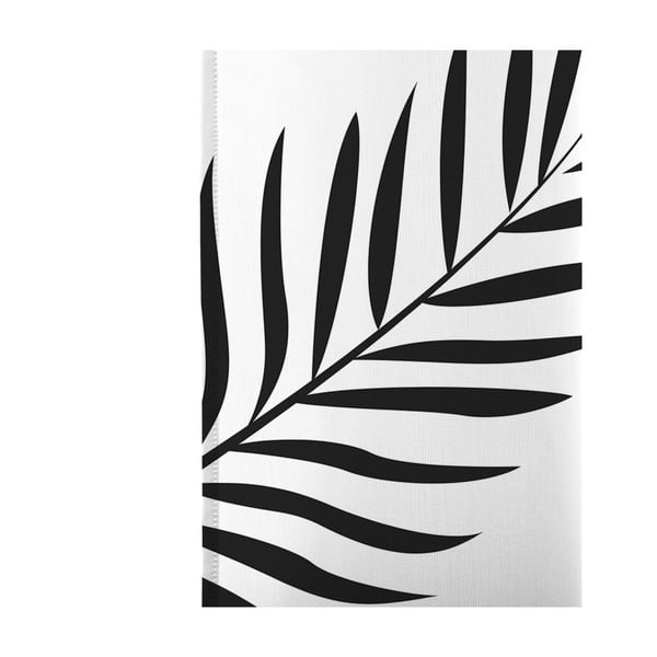 Fehér függöny 140x300 cm Foliage – Blanc-image-2
