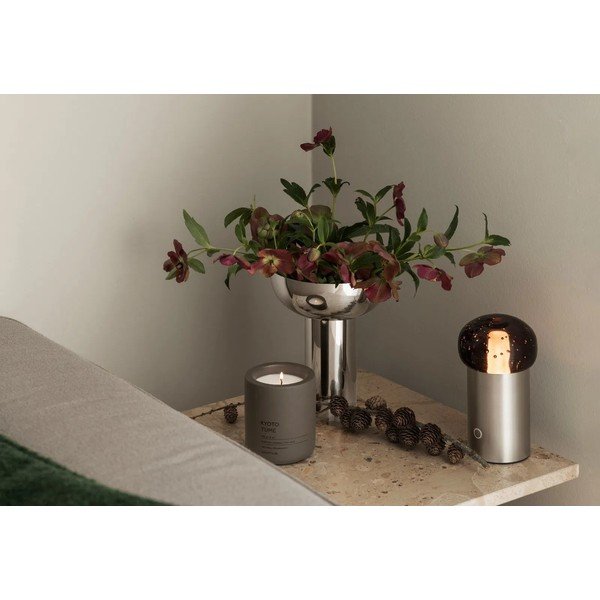 Ezüstszínű rozsdamentes acél váza (magasság 21 cm) Miyabi – Blomus-image-2