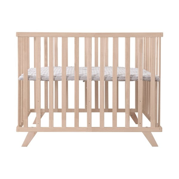 Natúr színű bükkfa járóka állítható magassággal 75x100 cm Lil Planet – Roba-image-2