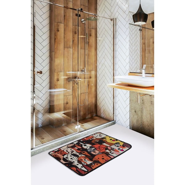 Fürdőszobai kilépő 60x40 cm Dogs - Foutastic-image-1