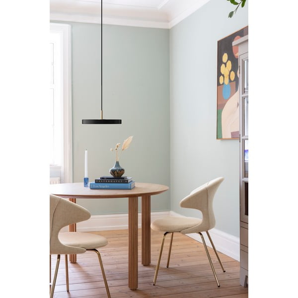 Fekete LED dimmelhető függőlámpa fém búrával ø 31 cm Asteria Plus Mini – UMAGE-image-1