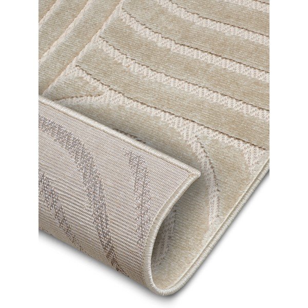 Krémszínű szőnyeg 57x90 cm Iconic Wave – Hanse Home-image-4