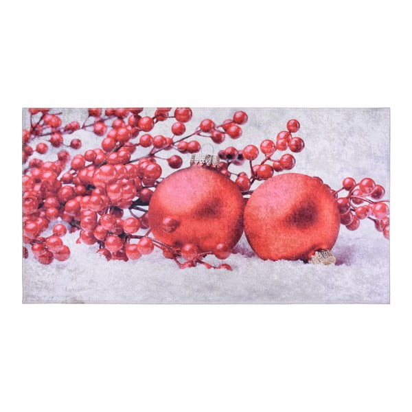 Berries piros-fehér szőnyeg, 120 x 160 cm - Vitaus