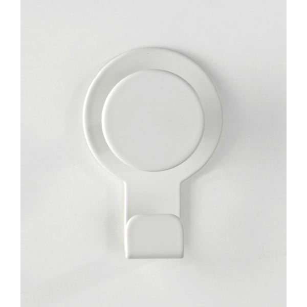 Öntapadós rozsdamentes acél akasztó Blandas – Wenko-image-1