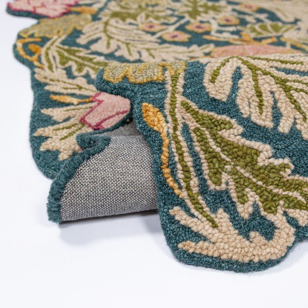 Kézi szövésű gyapjú szőnyeg 120x170 cm Daphne Shaped Floral – Flair Rugs-image-2